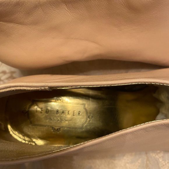 Ankle blush pink ladies booties by Ted Baker: size EU 40 (US 9) - Picture 4 of 5